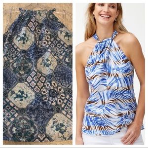 Tommy Bahama linen halter top